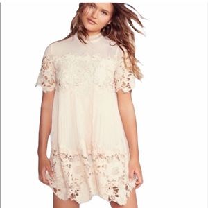 Free People Saylor Lace Mini Dress